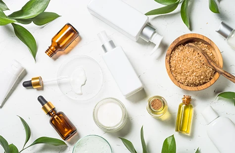 Produits cosmétiques naturels et biosourcés - ITERG Produits cosmétiques naturels avec huiles essentielles et contenants écologiques - ITERG Cosmétique