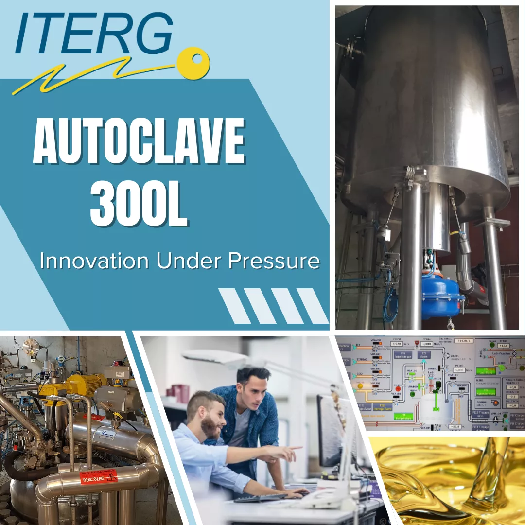 Autoclave 300l Réactions sous pression