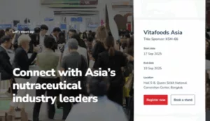 2025-09-17/19 Vitafoods Asia à Bangkok