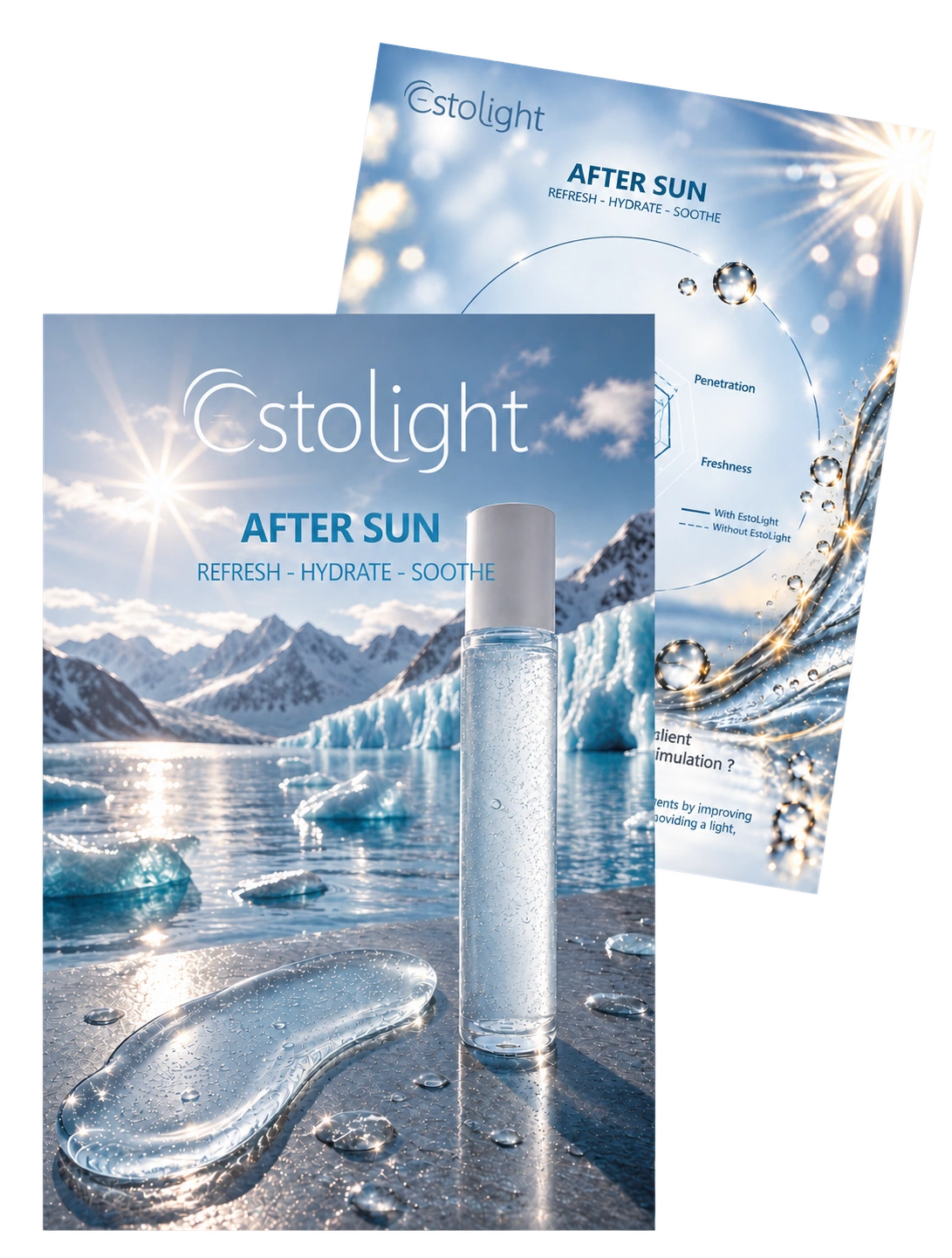 After Sun miniature recto verso flyer