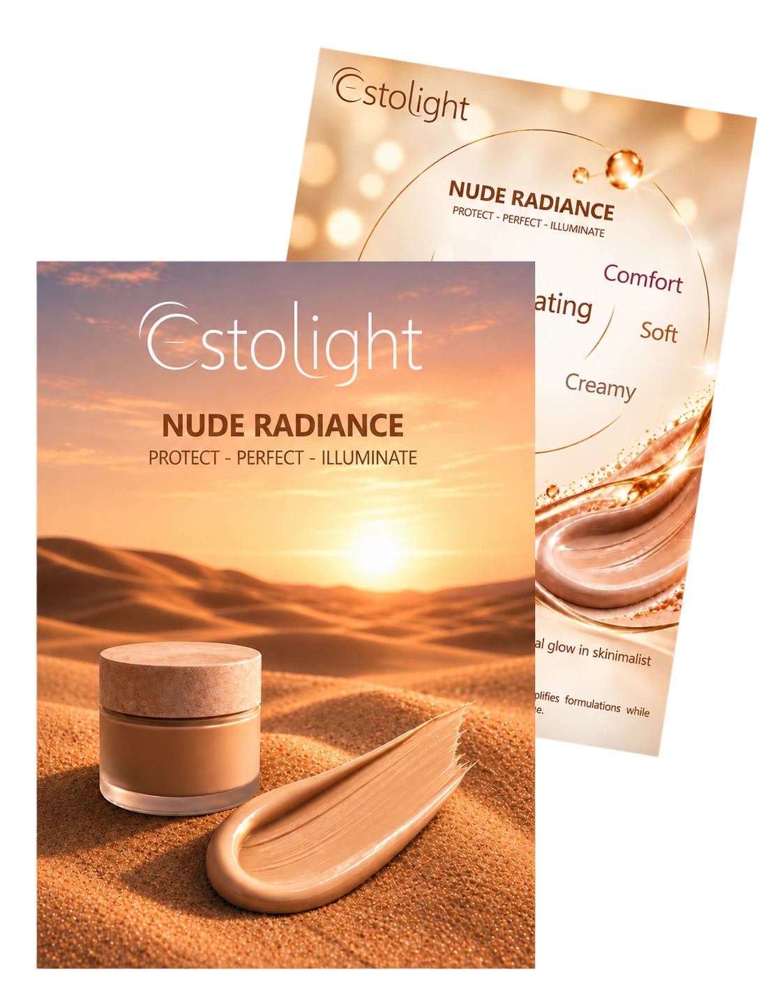 Nude Radiance miniature recto verso